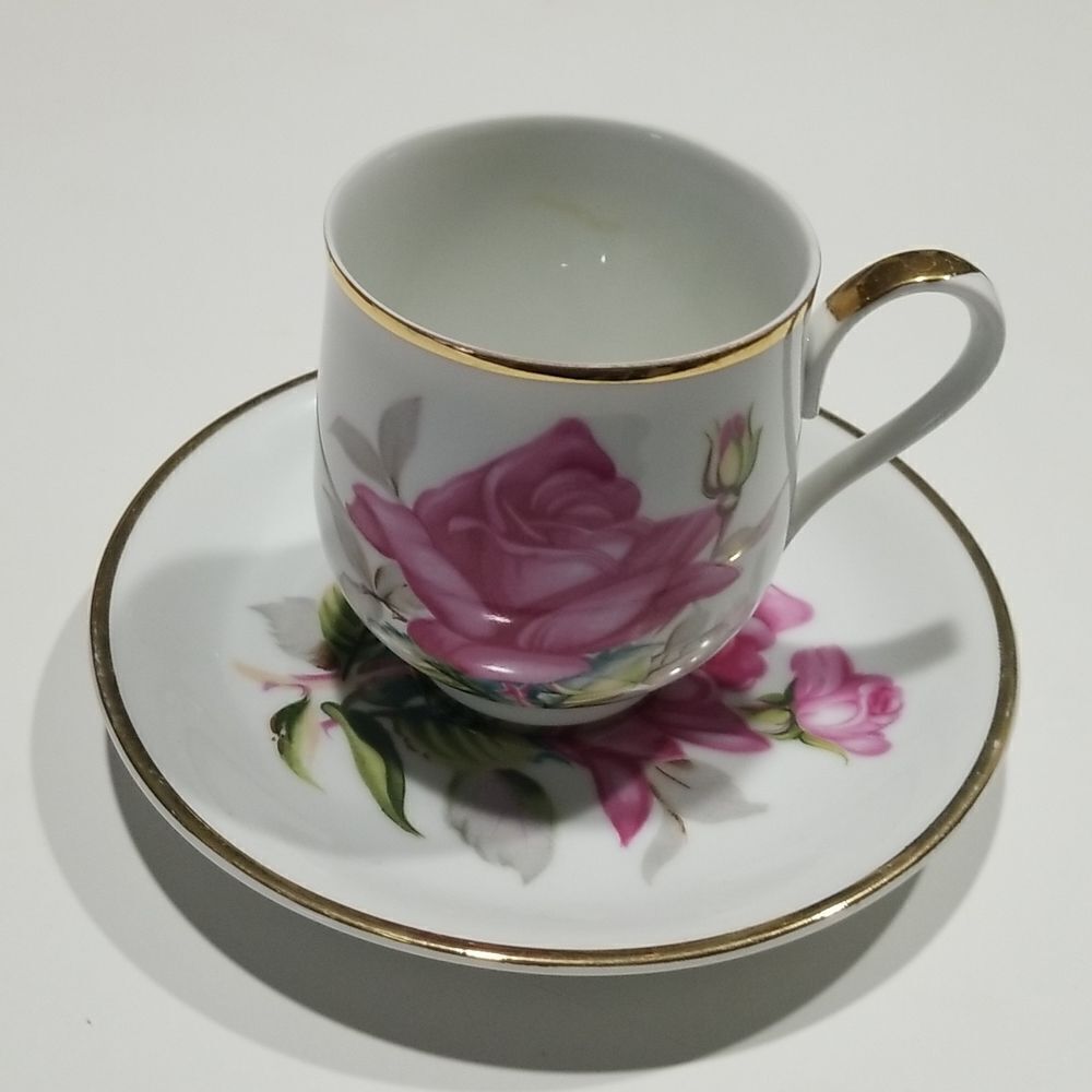 Vintage China Tea Cup and Saucer